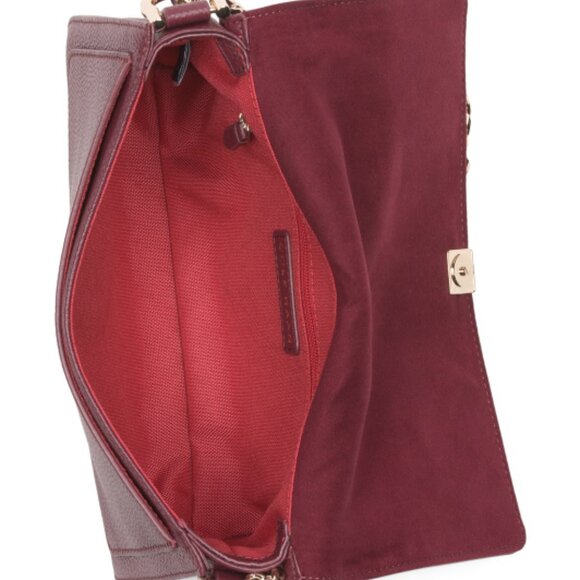 COLE HAAN Leather Daniella Chain Shoulder Bag - Picture 3 of 4